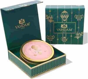 VAHDAM Private Reserve Blooming Rose Loose Leaf Black Tea Gift Set SEALED